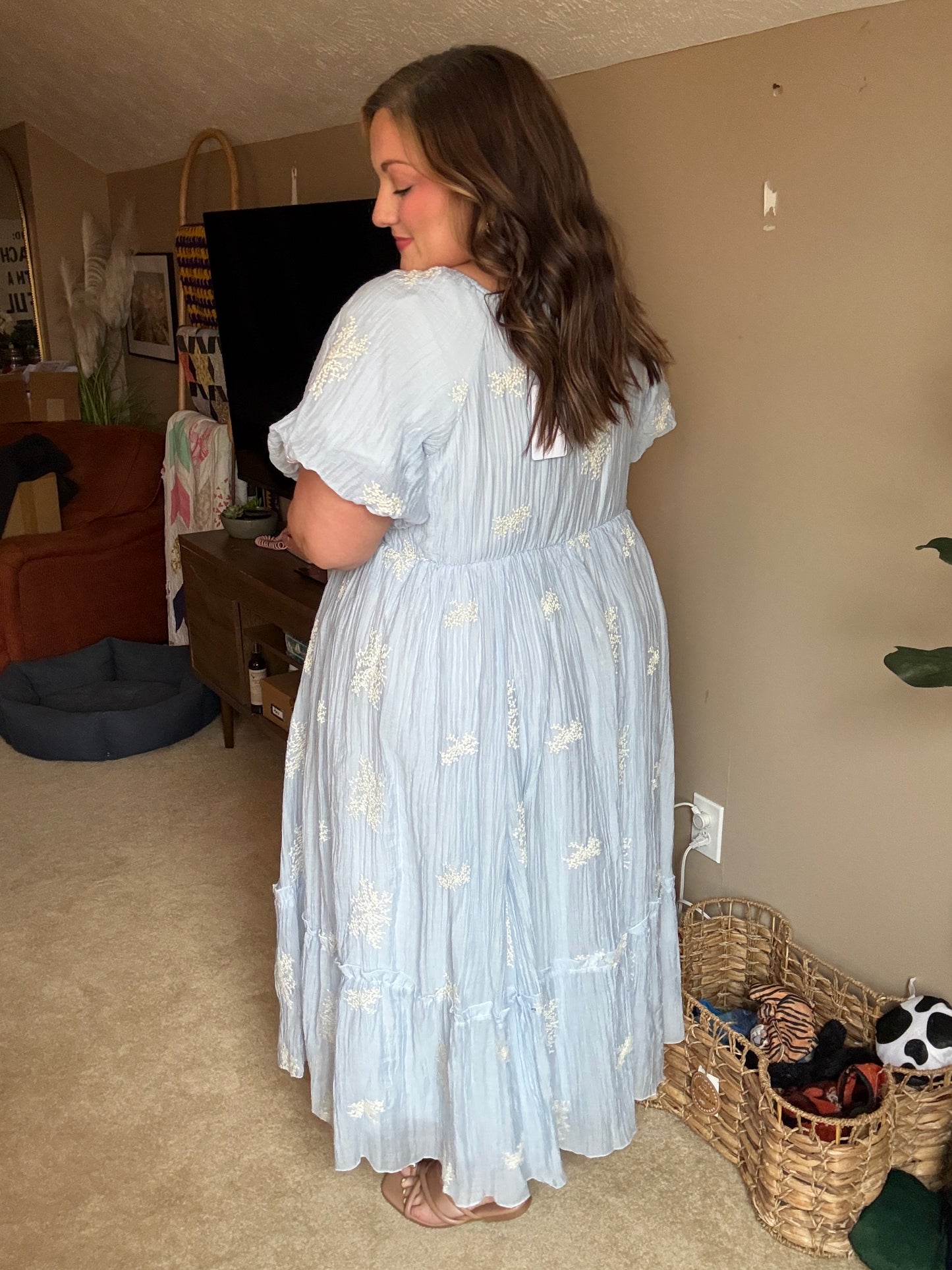 Ainsley Floral Midi Dress