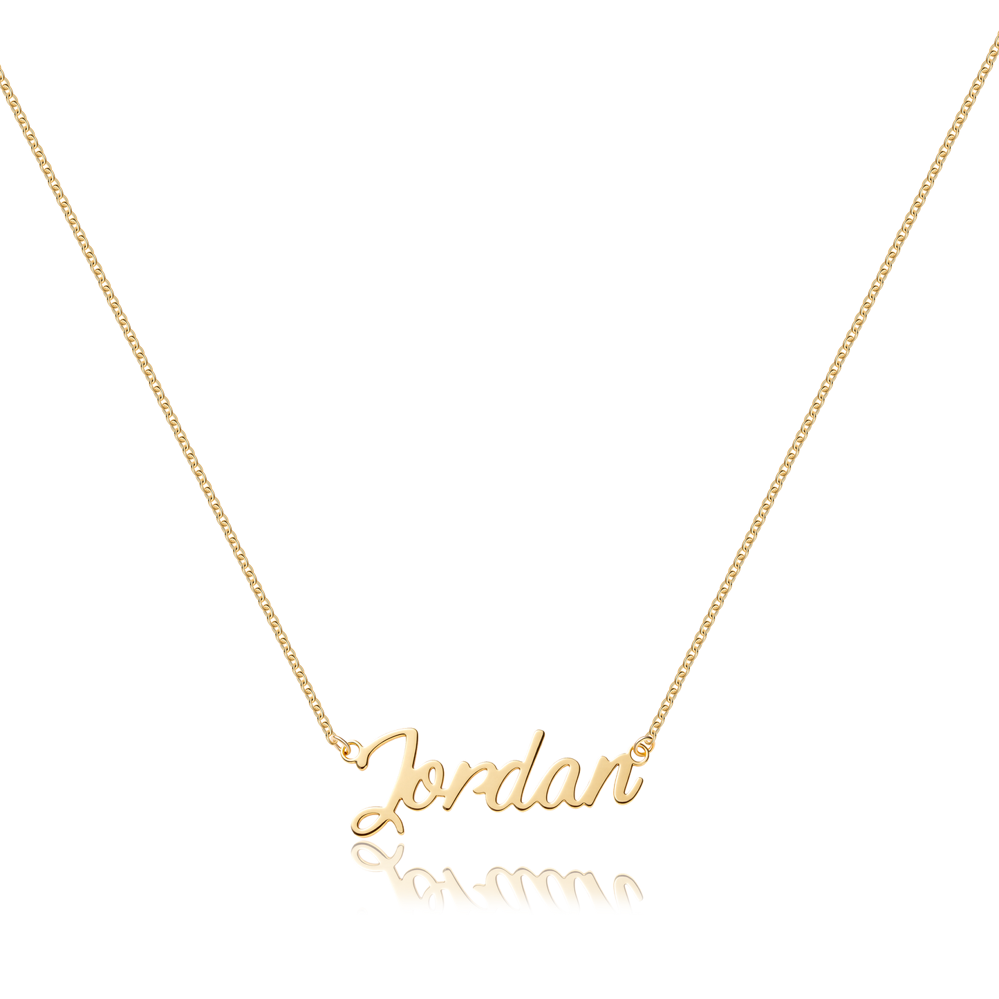 Custom Classic Script Name Necklace (Water Resistant)