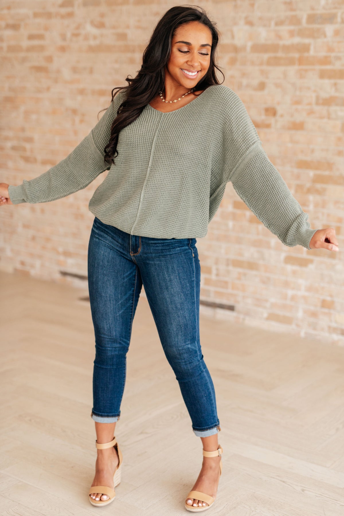 Magical Memories V-Neck Sweater