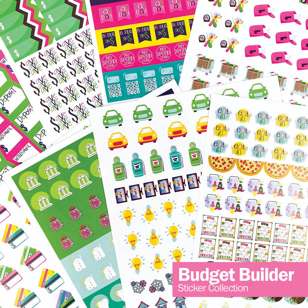 Best Planner Stickers | Family, Work, To-Dos, Events, Goals | 5 Styles