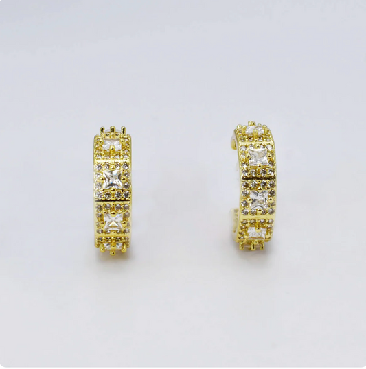 Jewel Harmony Hoops