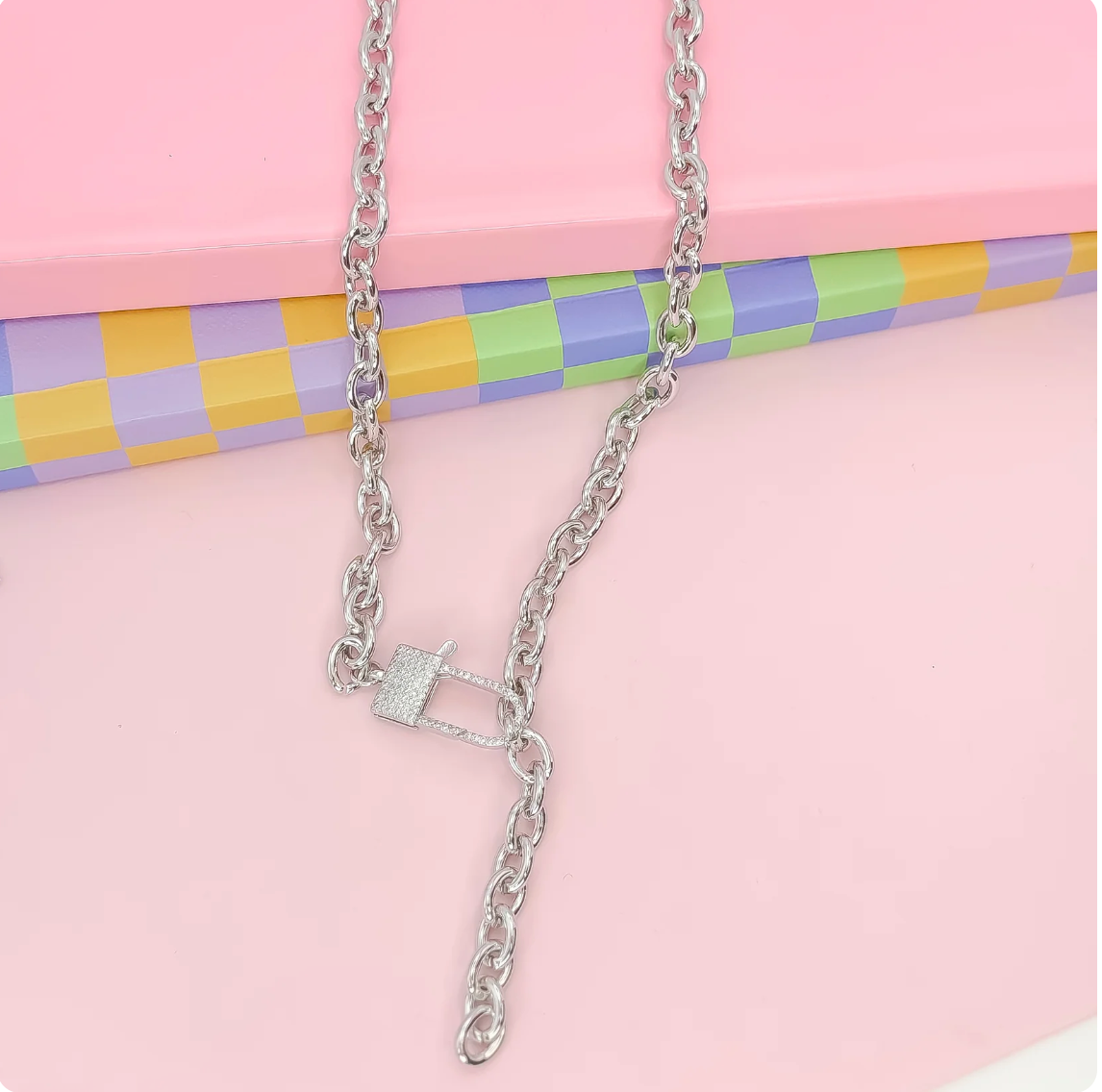 Bold Moves Chain Necklace