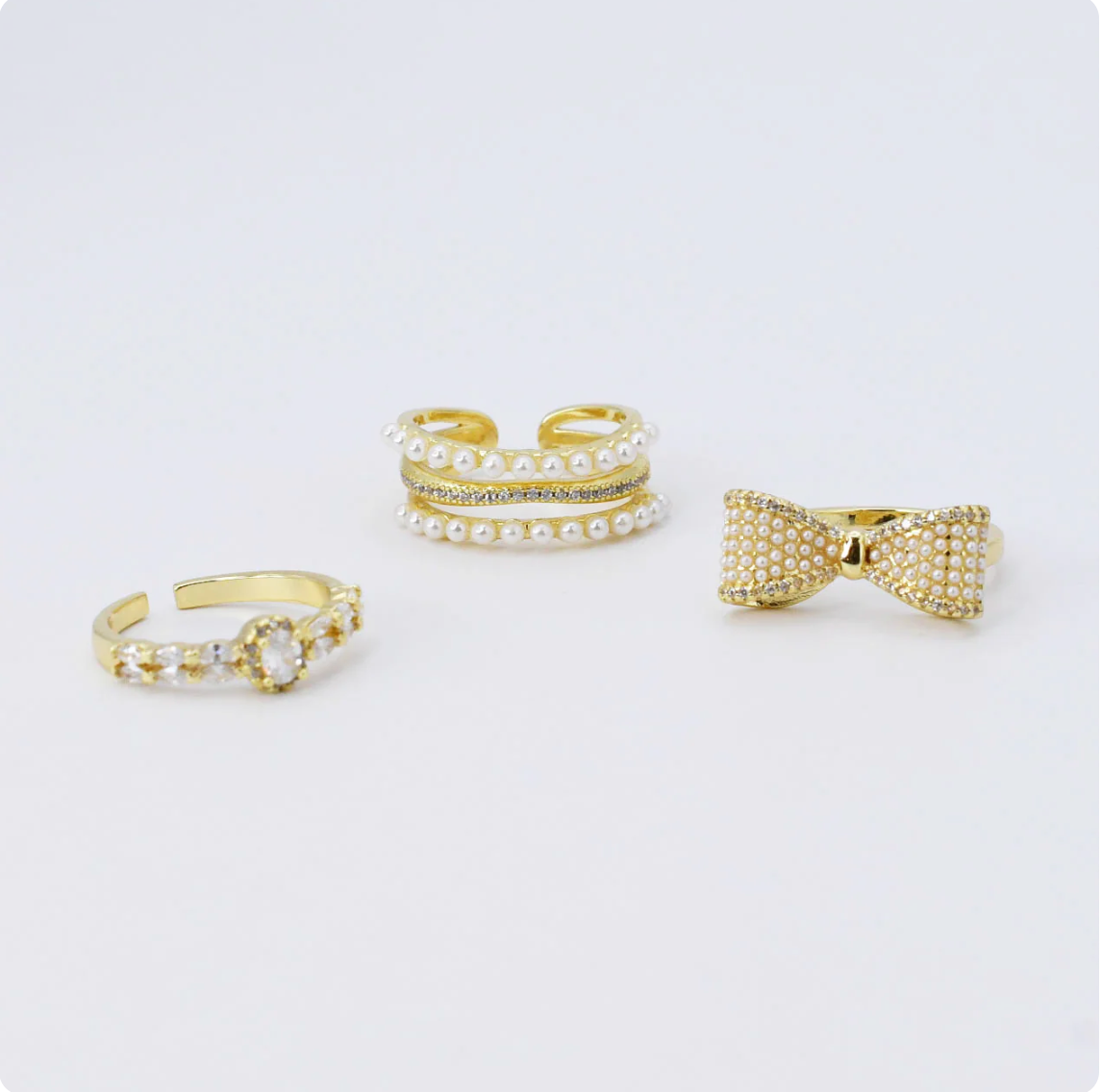 Coquette Ring Set
