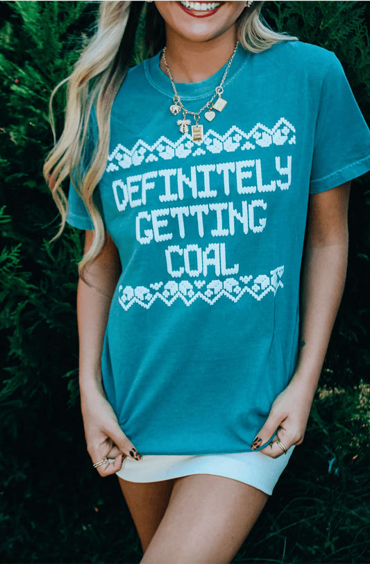 Definitely Getting Coal Green CC Tee