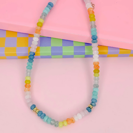 Sunshine Girl Gemstone Necklace