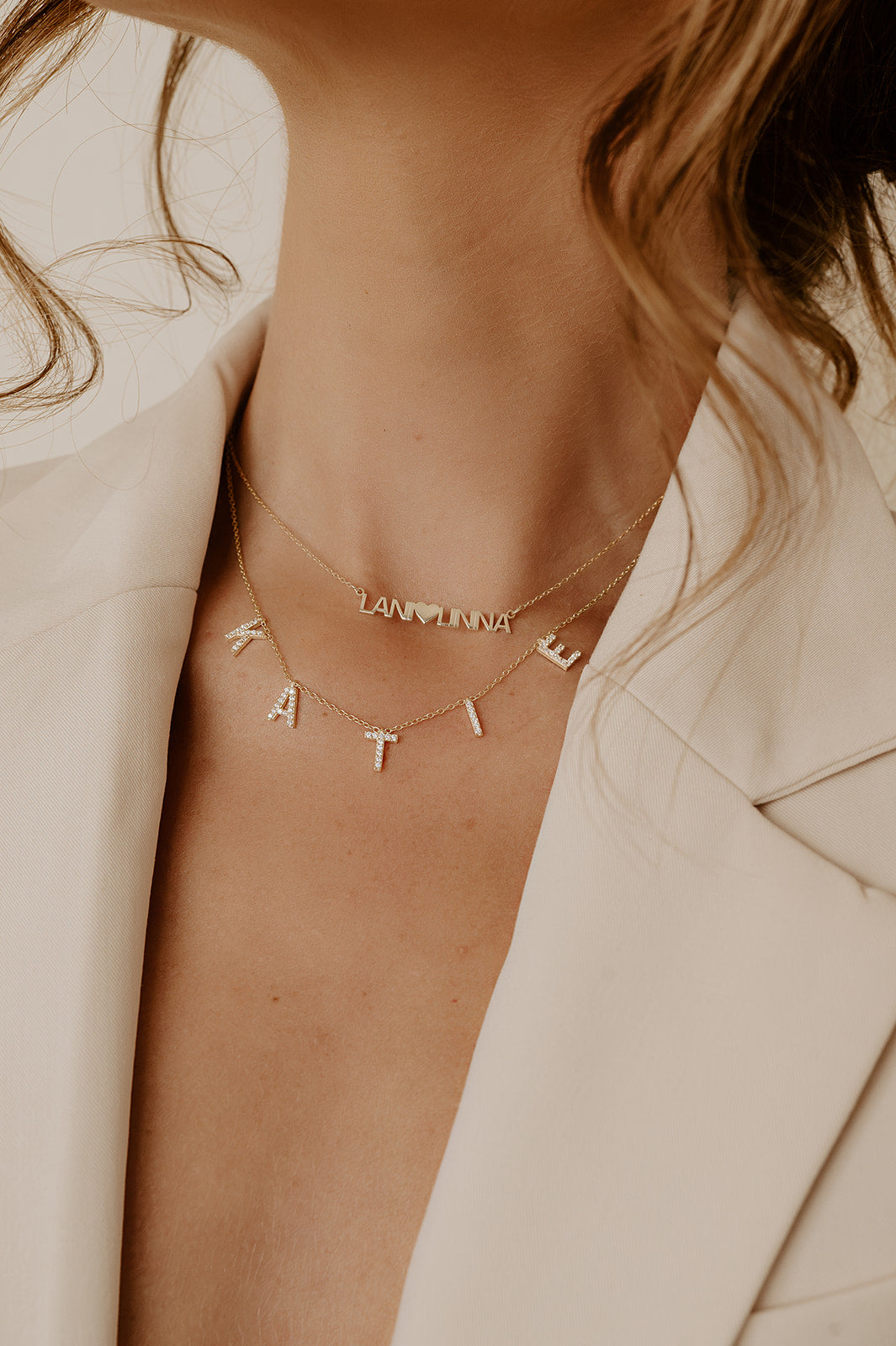 Custom Dover Name Necklace (Water Resistant)