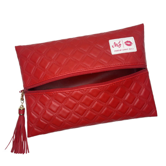 Heirloom Ruby Makeup Junkie Bag