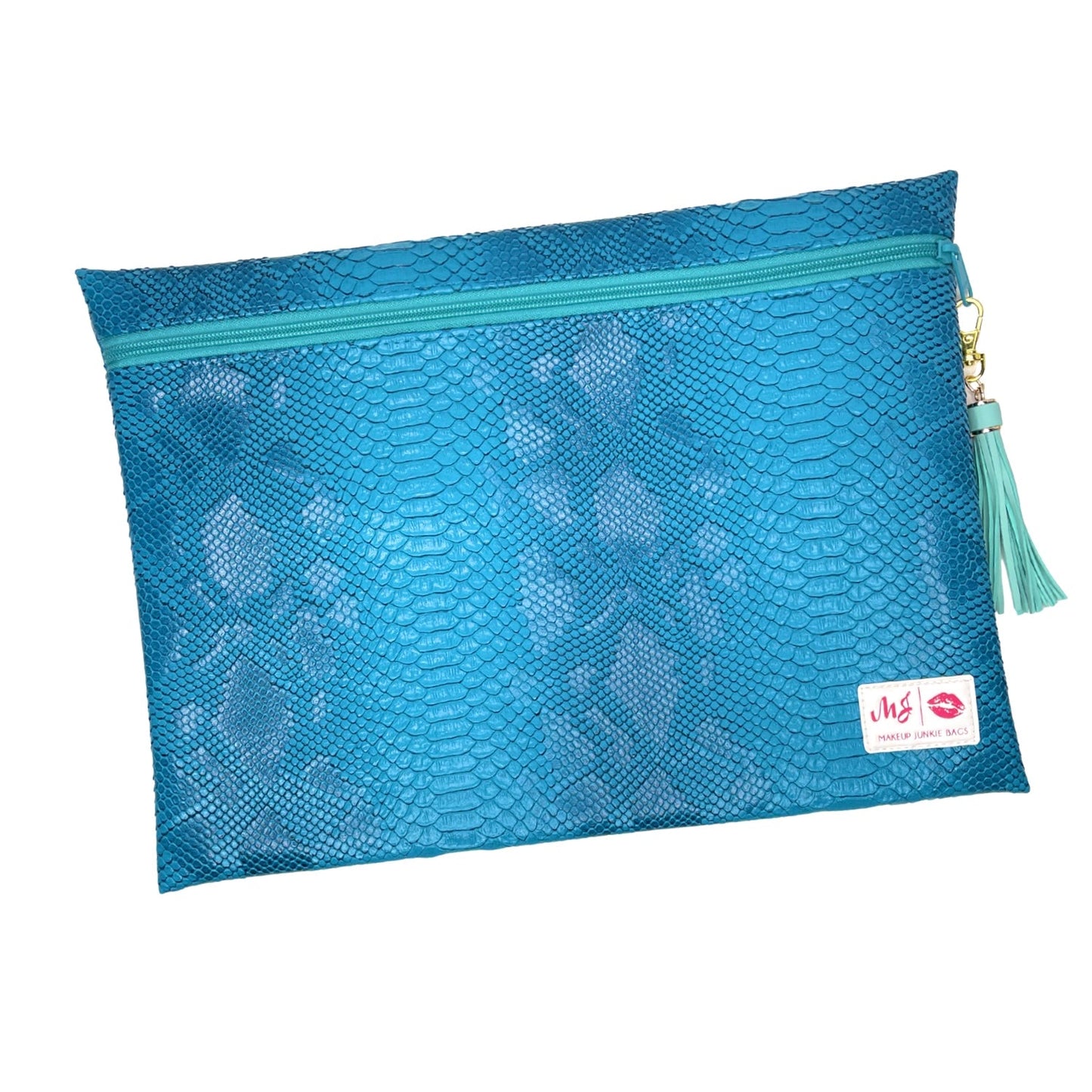 Turquoise Copperazzi Makeup Junkie Bags