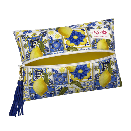 Coastal Citrus makeup Junkie Bags