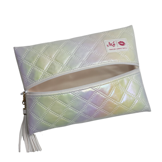 Pearl Luster Makeup Junkie Bags