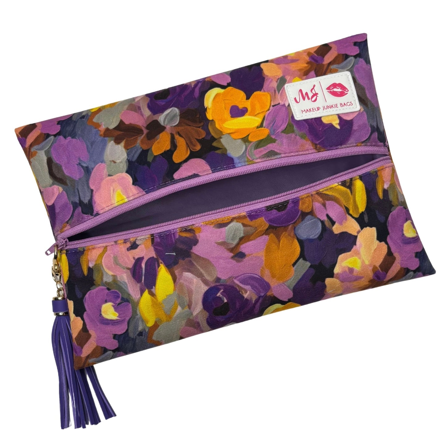 Meadow Lilac Makeup Junkie Bag