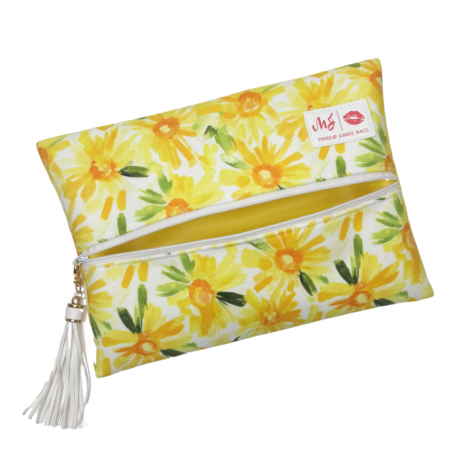 Daisy Makeup Junkie Bag
