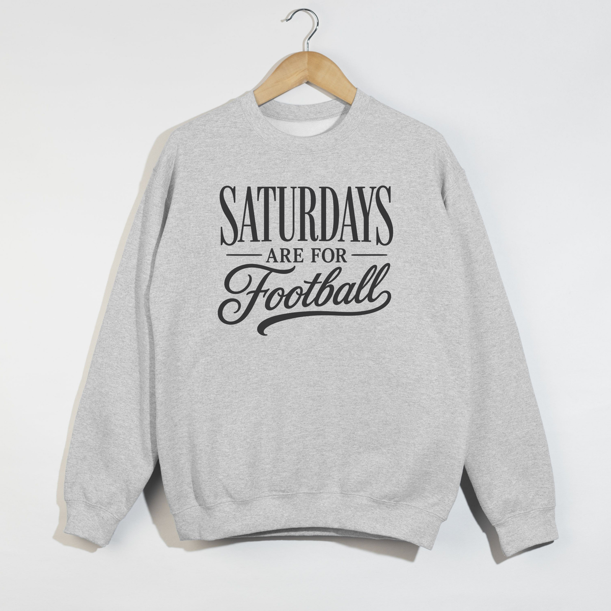 Saturdays Are For Football Graphic Crewneck