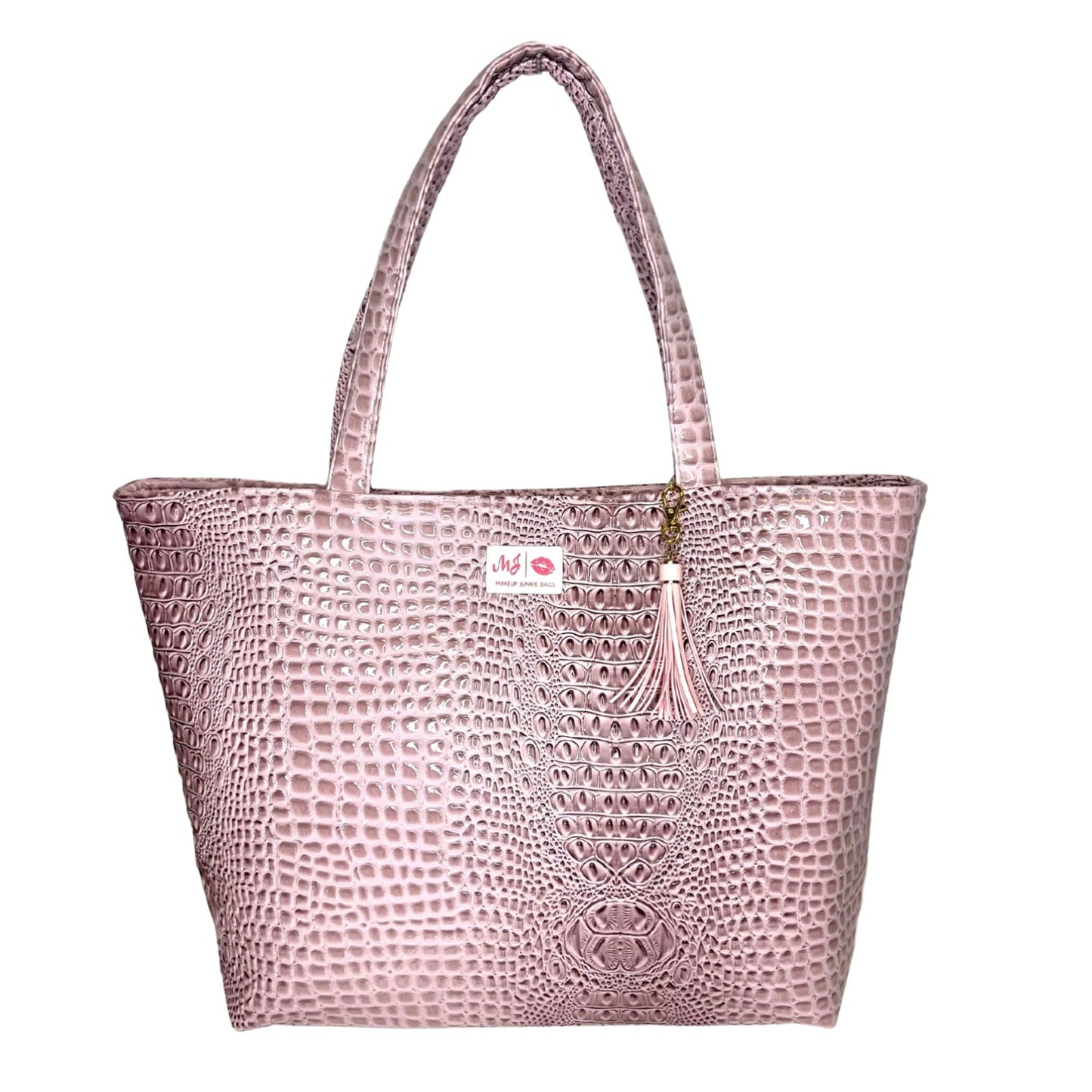 LIVE BOX- Bubble Gator Blush Tote