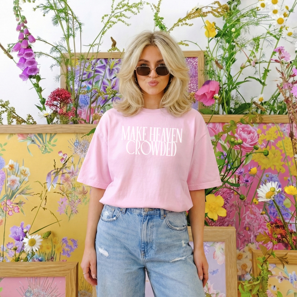Make Heaven Crowded T-Shirt – Christian Graphic Tee