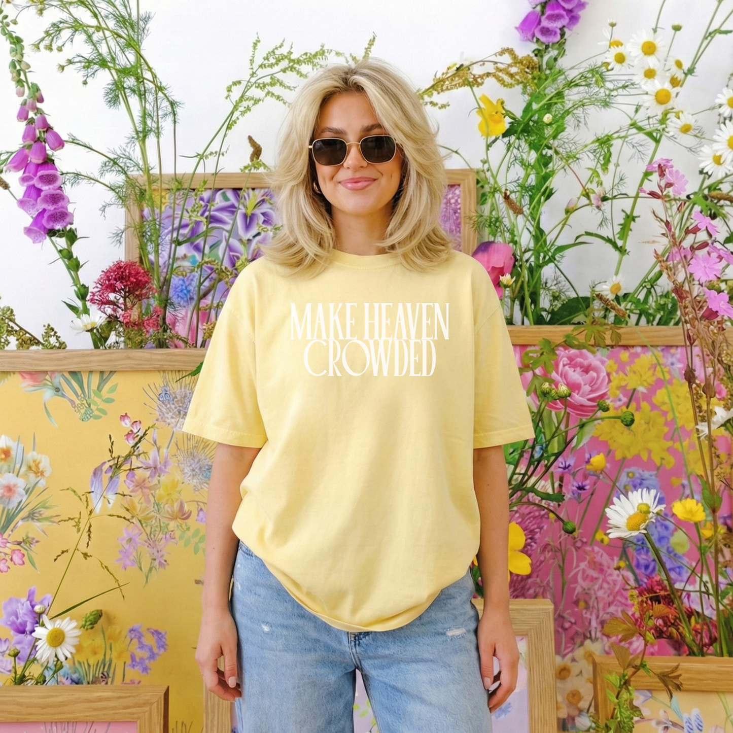 Make Heaven Crowded T-Shirt – Christian Graphic Tee