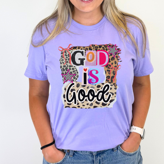 God is Good Collage Tee