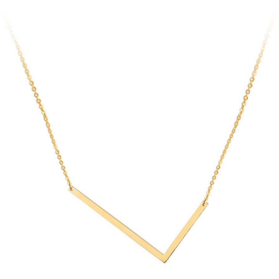 Large Initial Necklace