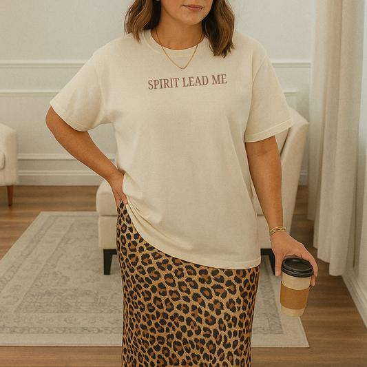 Spirit Lead Me T-Shirt – Minimalist Christian Tee