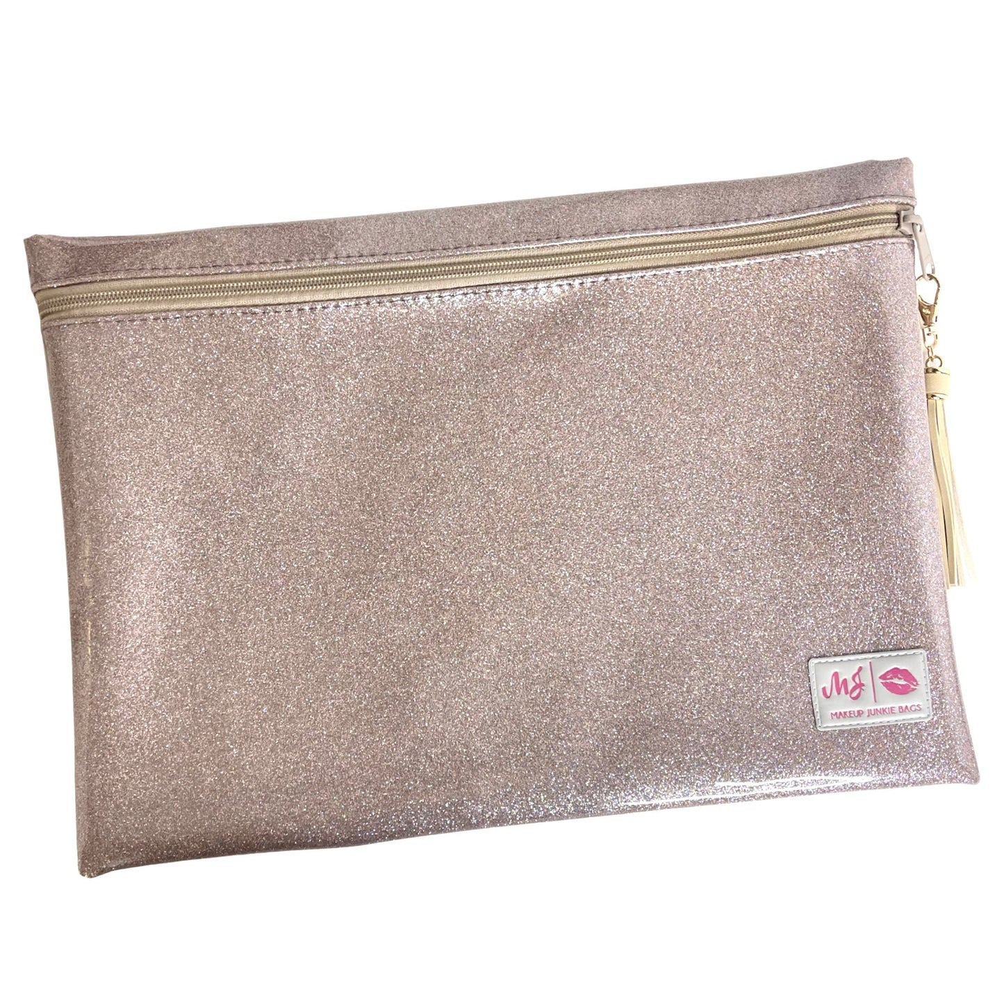 Stardust Champagne Makeup Junkie Bag