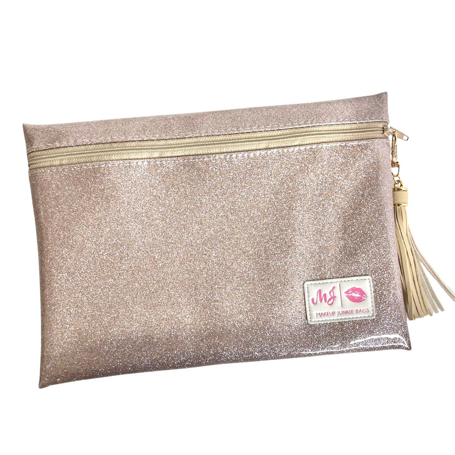 Stardust Champagne Makeup Junkie Bag