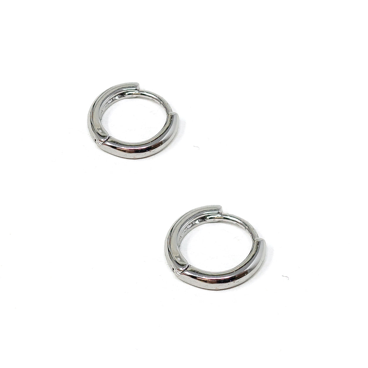 Pearl Charm Huggies - 2 ways to wear this pair