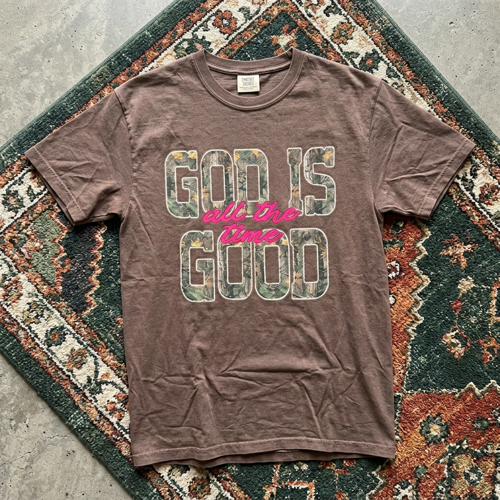 God is Good Comfort Colors Tee