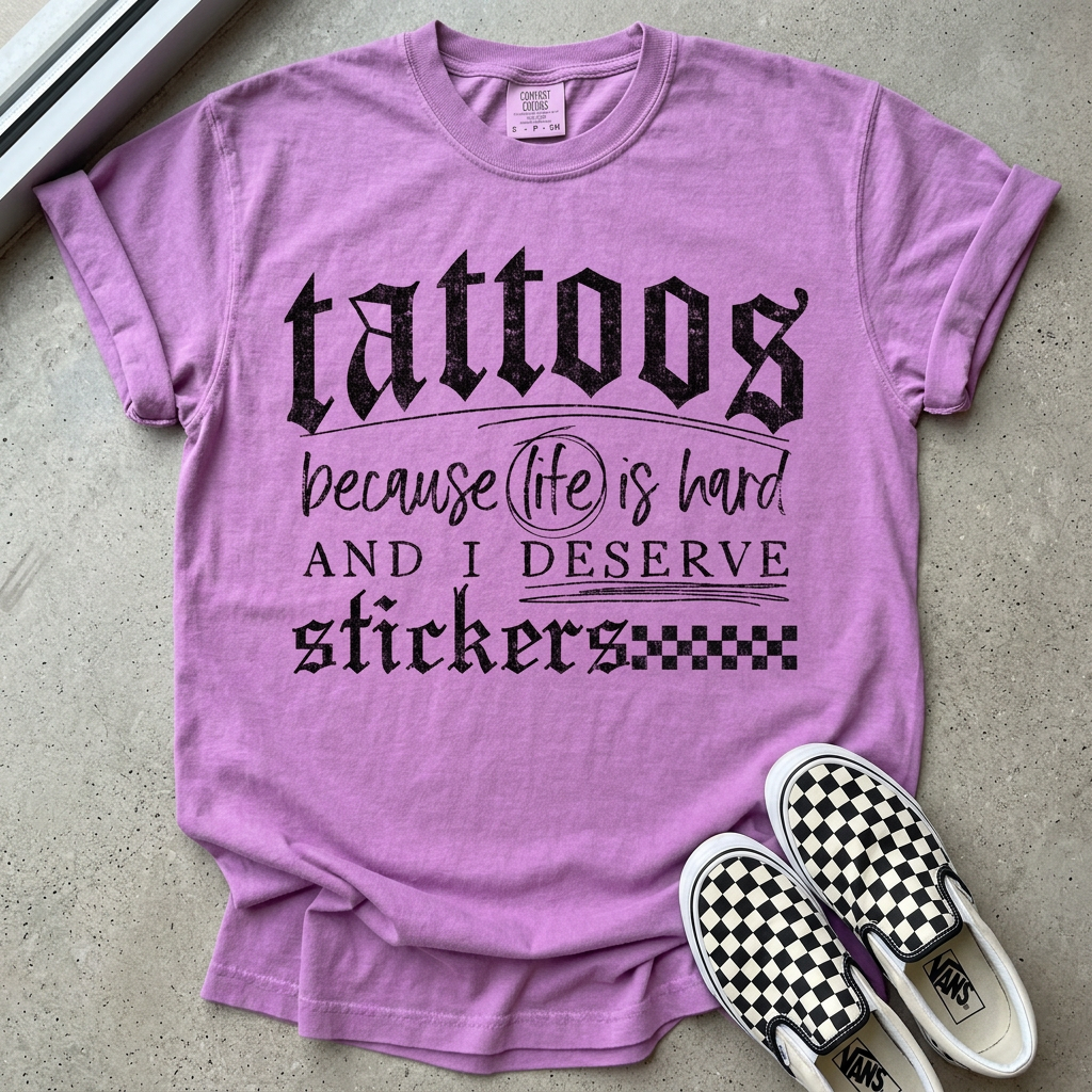 Tattoos Comfort Colors Tee