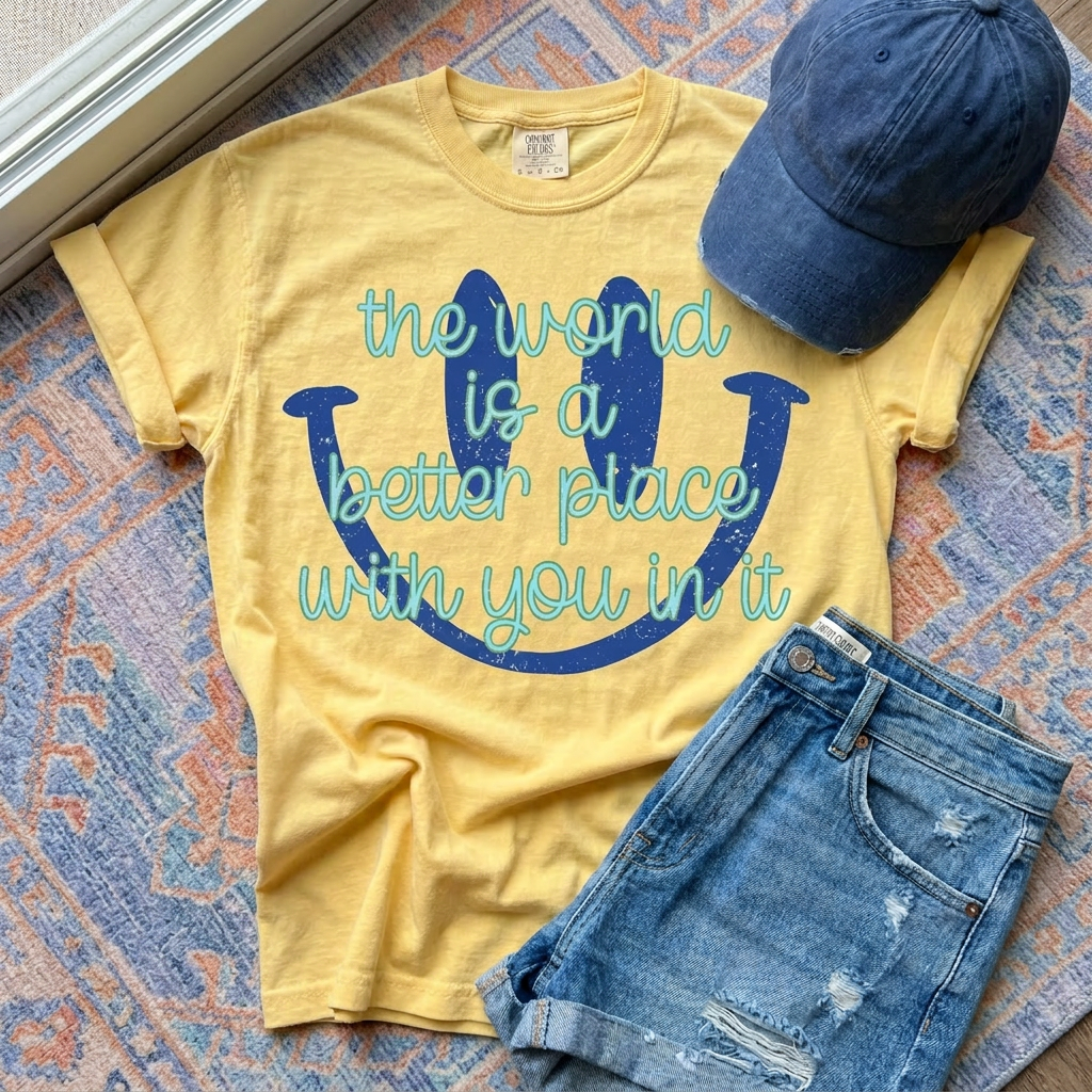 Better Place with You Comfort Colors Tee