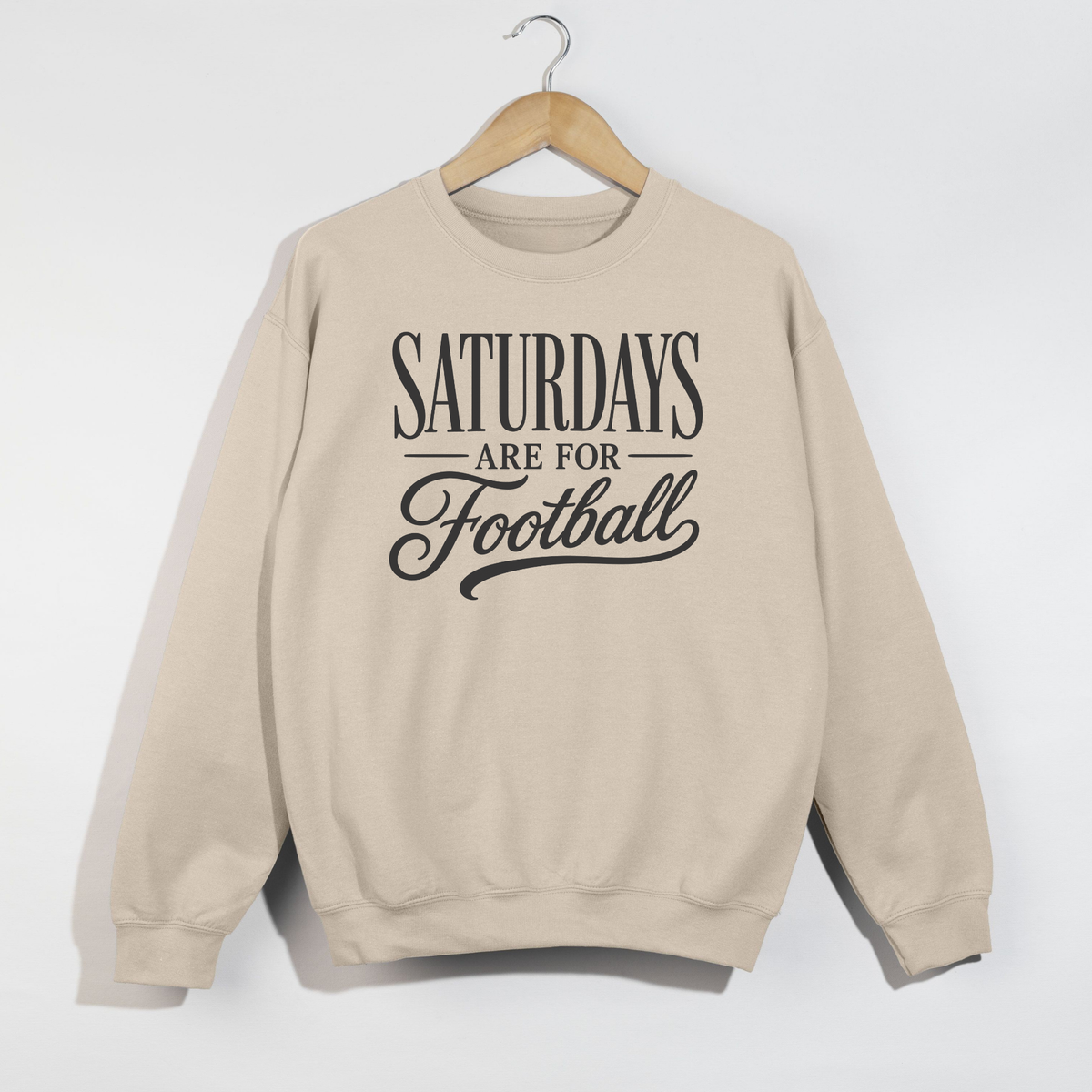 Saturdays Are For Football Graphic Crewneck